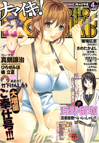 Namaiki! 2008-04 cover