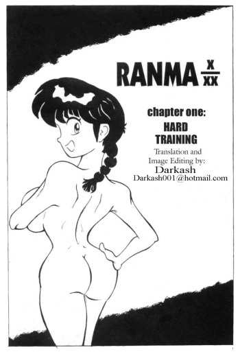 Ranma X/XX - Chapter #1: Hard Training cover