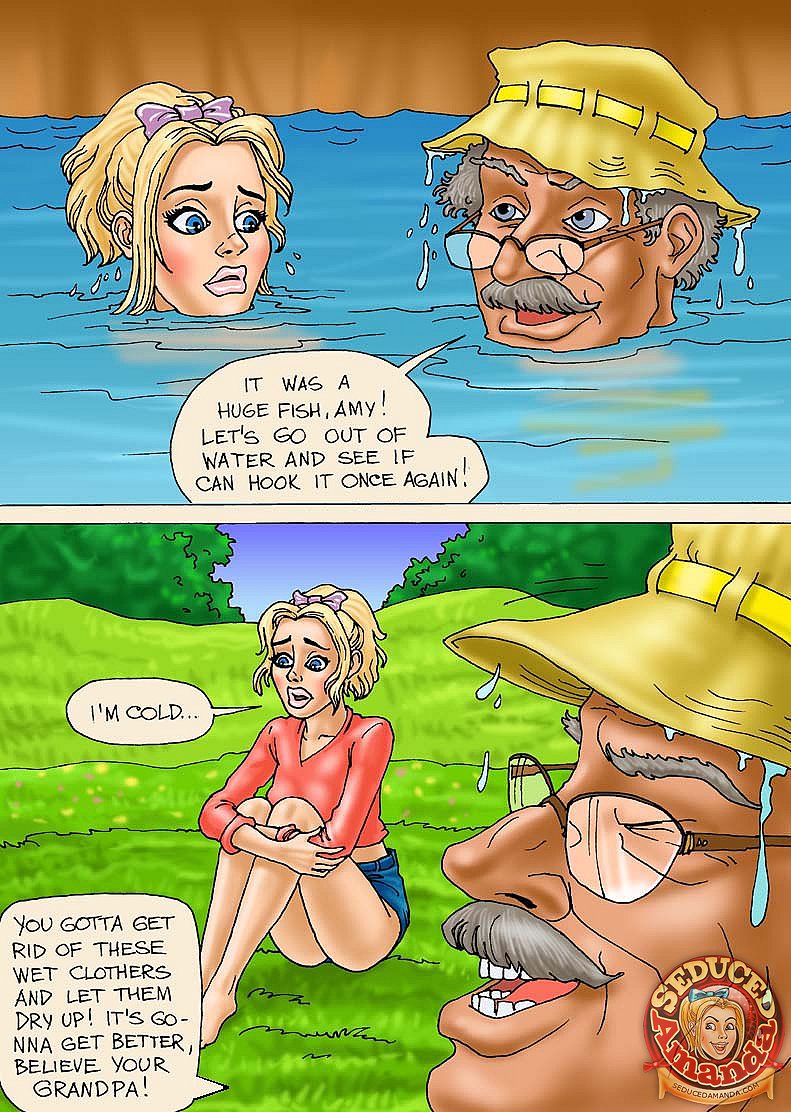 Seduced Amanda - A Lovely Fishing page 10 full