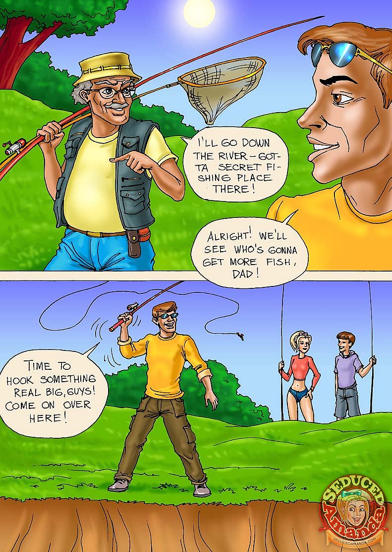 Seduced Amanda - A Lovely Fishing page 4 full