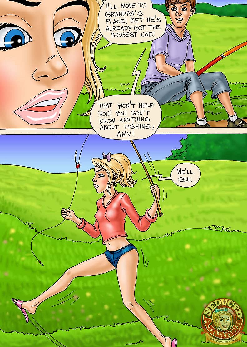 Seduced Amanda - A Lovely Fishing page 6 full