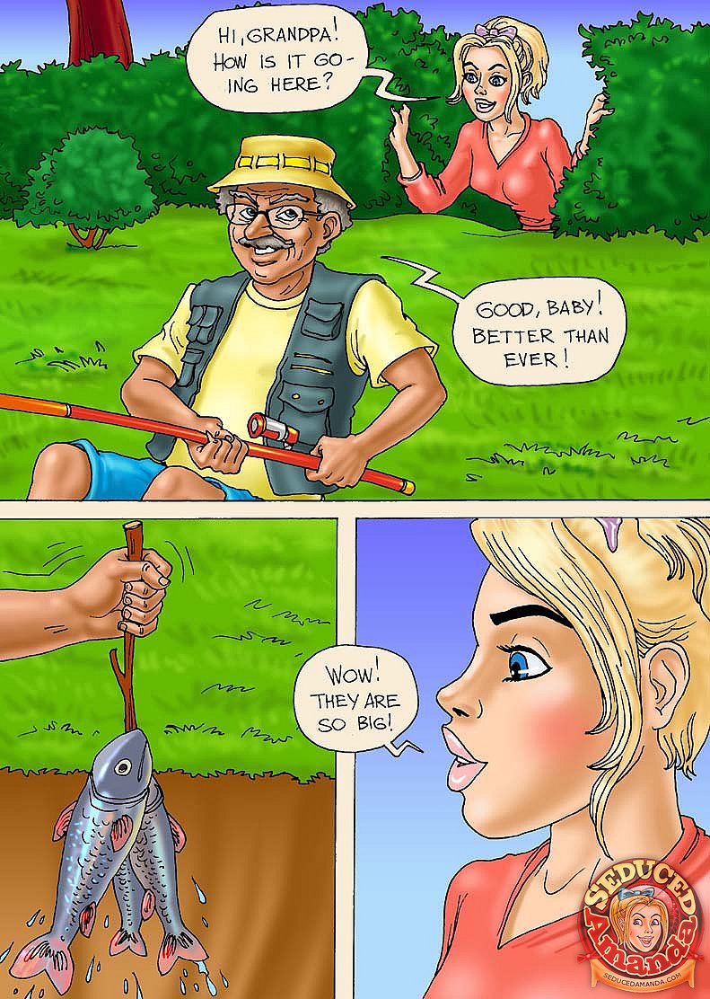 Seduced Amanda - A Lovely Fishing page 7 full