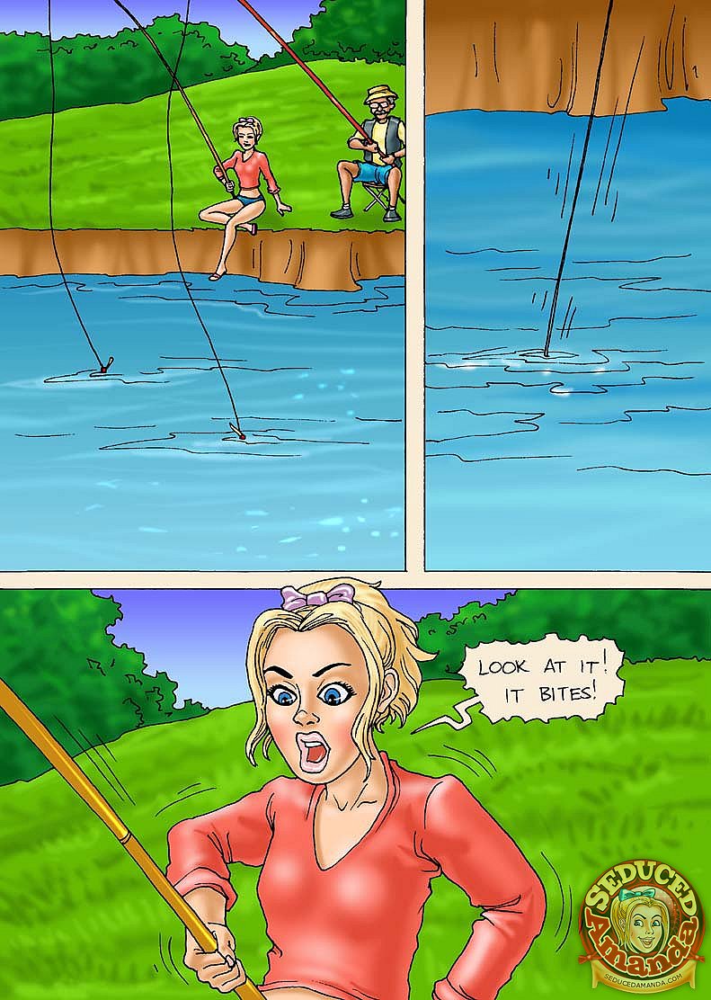 Seduced Amanda - A Lovely Fishing page 8 full