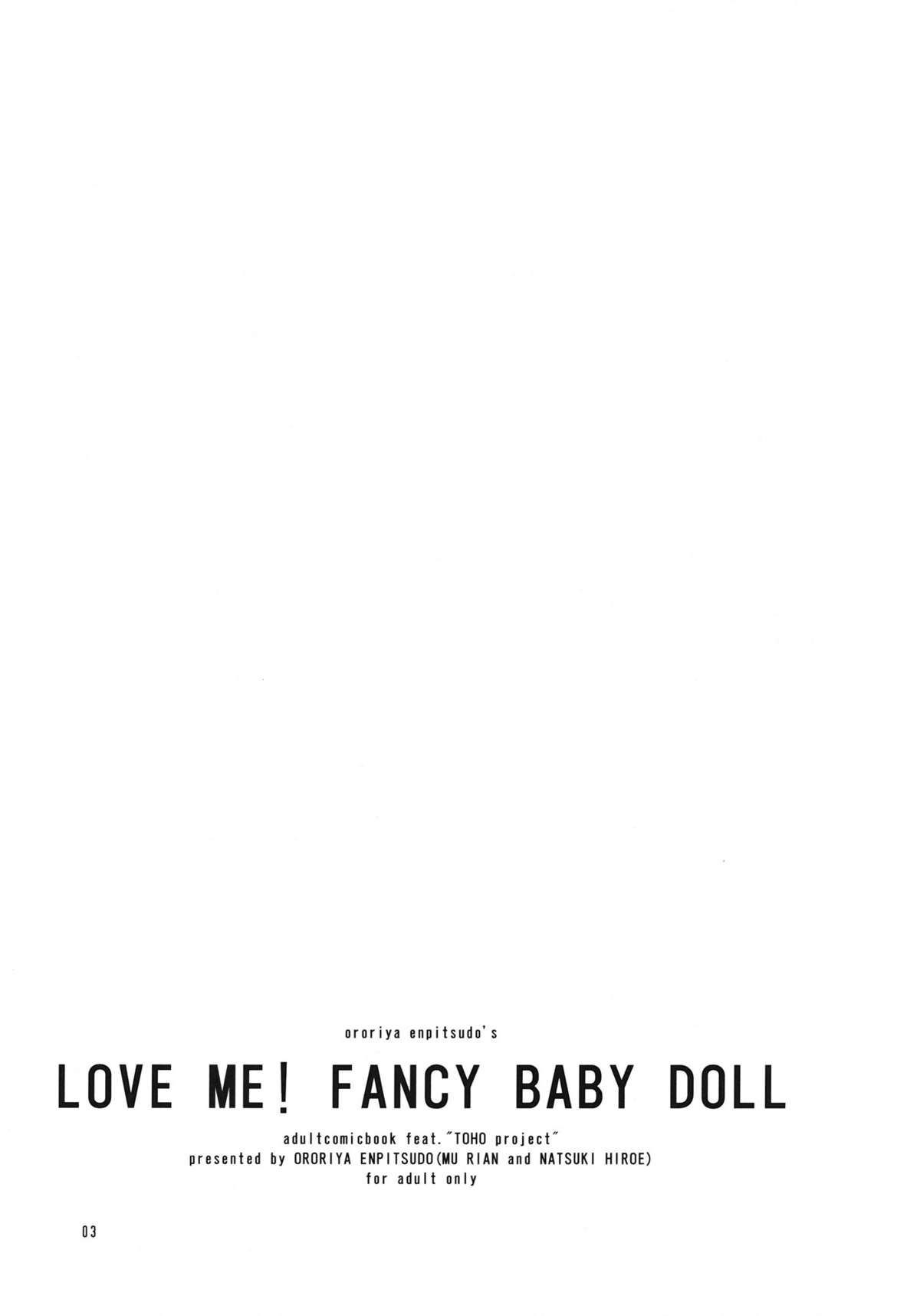 Love Me! Fancy Baby Doll page 2 full