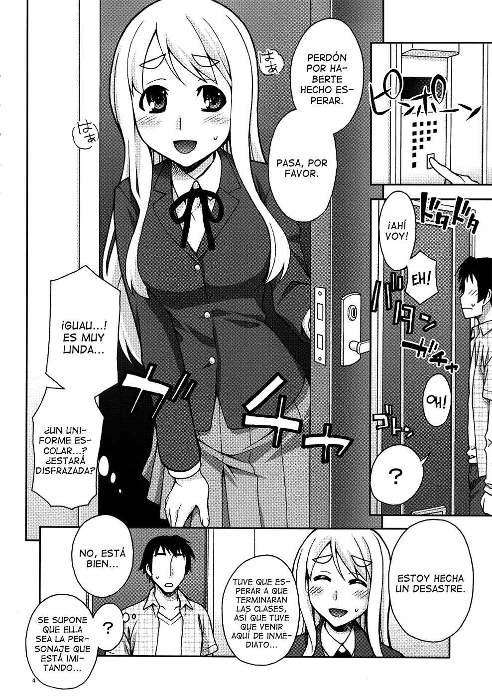 Mugi-chan no Himitsu no Arbeit | El Secreto Trabajo a Medio-Tiempo de Mugi-chan page 3 full