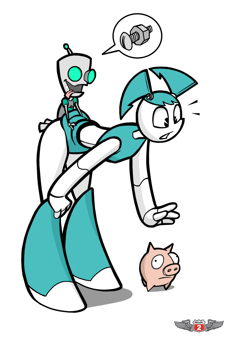 My Life As A Teenage Robot XXX page 10 full