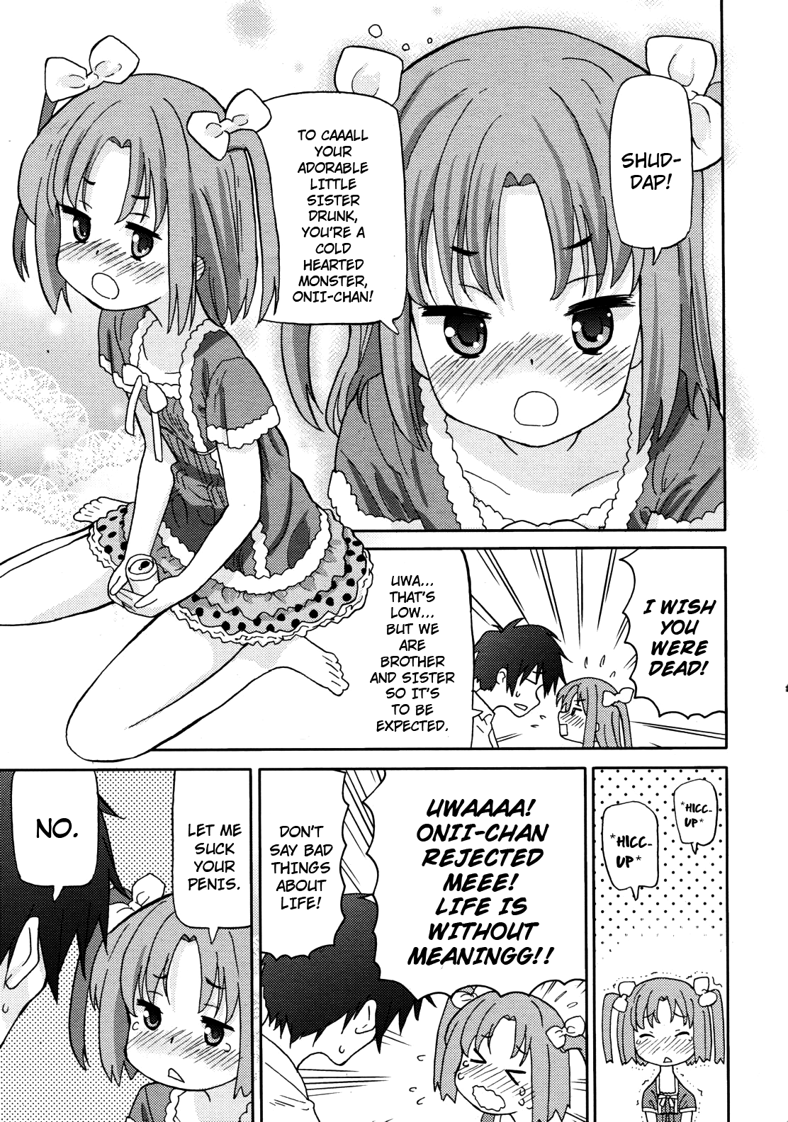 Imouto o Futtara Yakezake Nomi Hajimeta | If You Reject Your Little Sister, She'll Start Drinking page 3 full