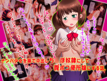 Nanpa Shoujo wo Kusuri de Nakadashi Chinpo Dorei ni Shite Haraboko Benjo Musume ni Suru Hanashi. cover