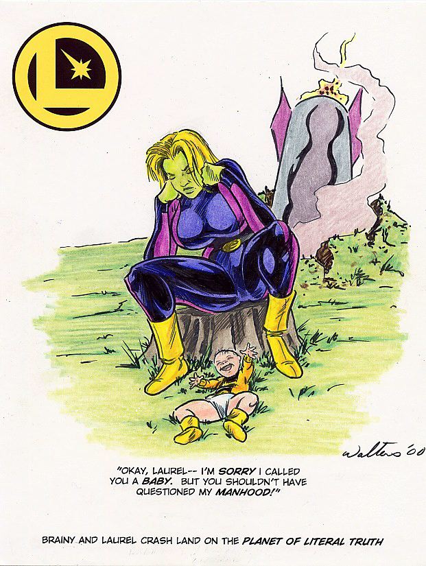Tebra Artwork - DC Universe 2 page 1 full