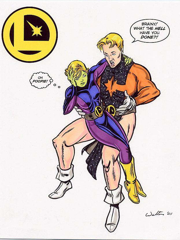 Tebra Artwork - DC Universe 2 page 3 full