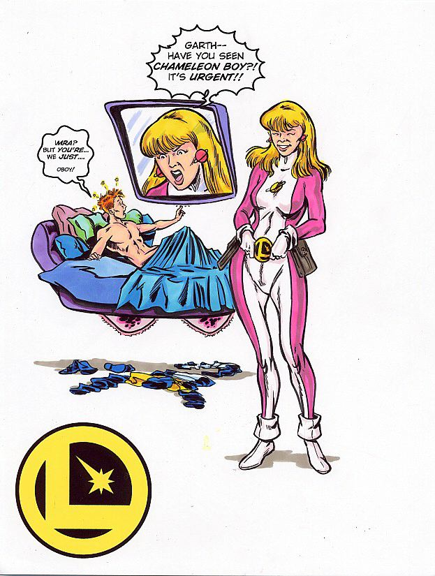 Tebra Artwork - DC Universe 2 page 5 full