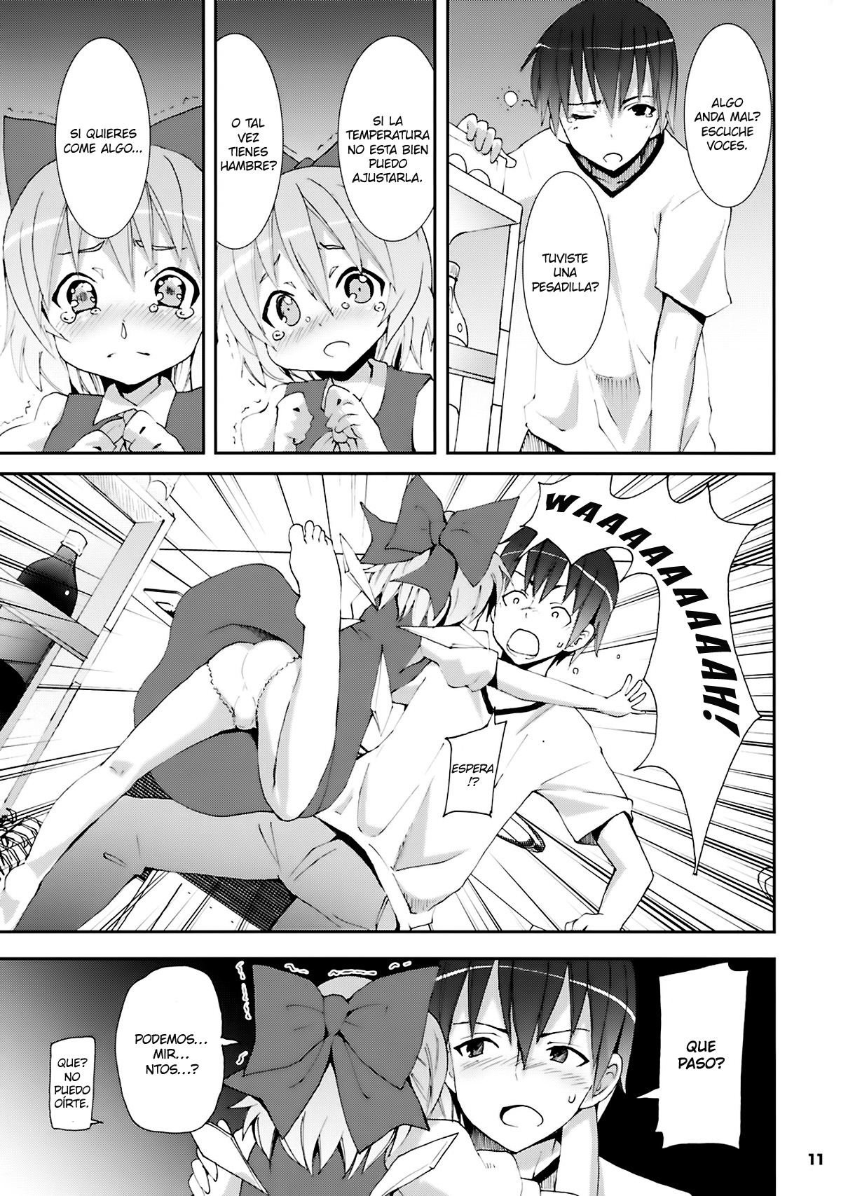 Cirno ga Ouchi ni Yattekita! page 10 full