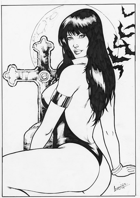 Bundas: Vampirella page 1 full