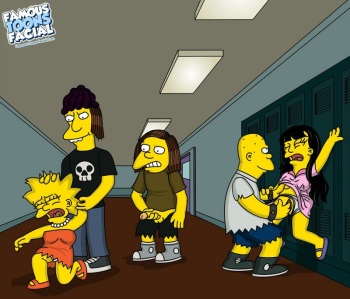 Simpsons - Rape in School cover