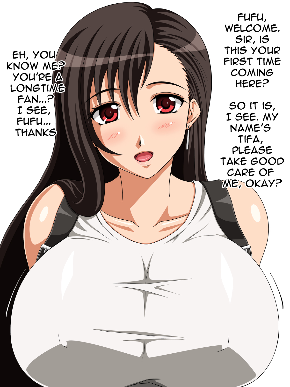 Soap Jou Tifa to Ichaicha | Soap-Girl Tifa and Flirting page 2 full