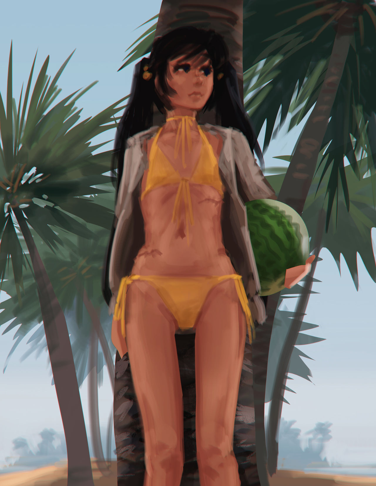 Super Kawaii Beach Adventure!!! page 2 full
