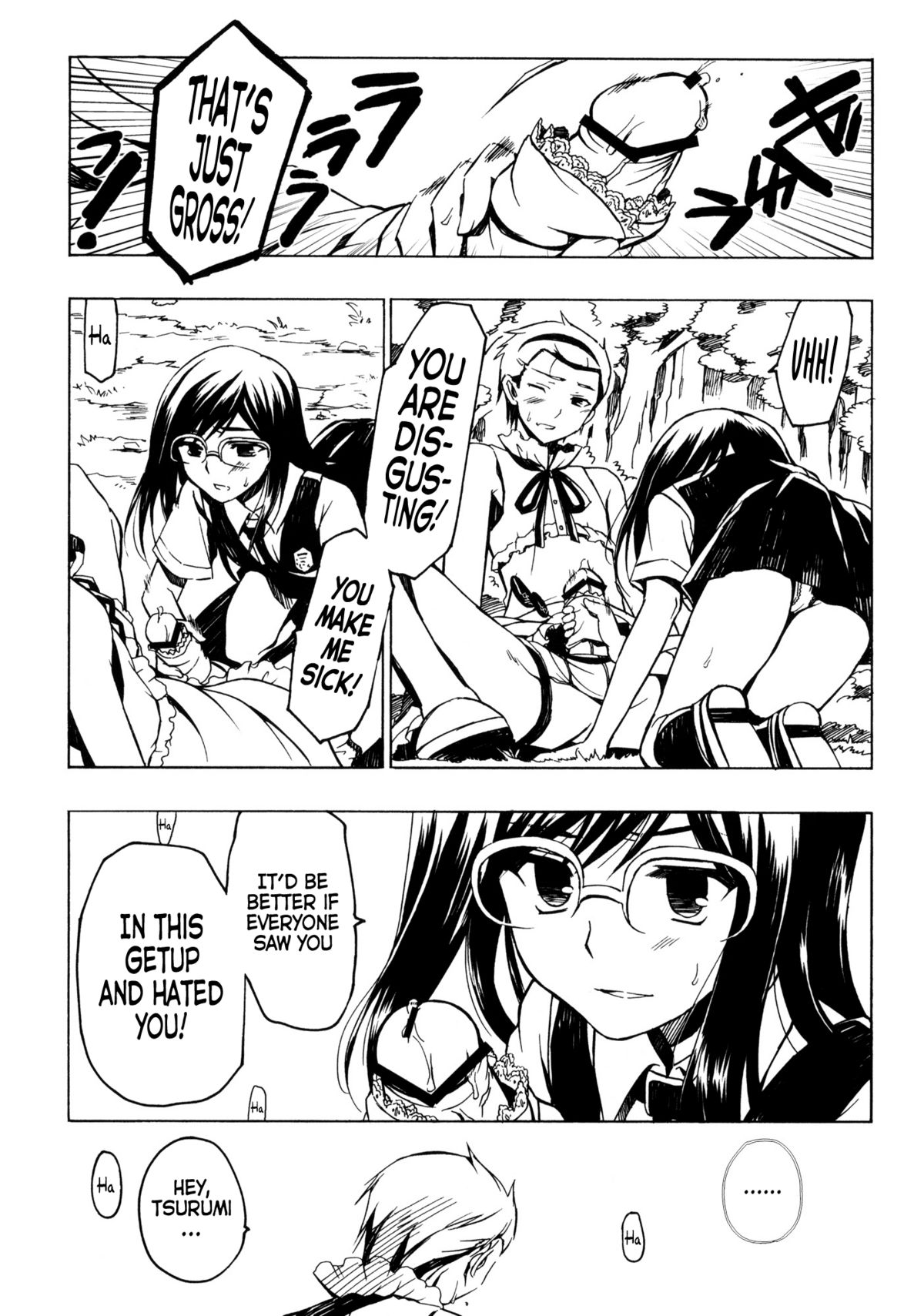 Yukiatsu Hodo Keritakunaru Ningen wo Bokutachi wa Mada Shiranai. | We Still Don't Know Anyone Whose Ass We Want to Kick as Much as Yukiatsu's   =LW page 10 full