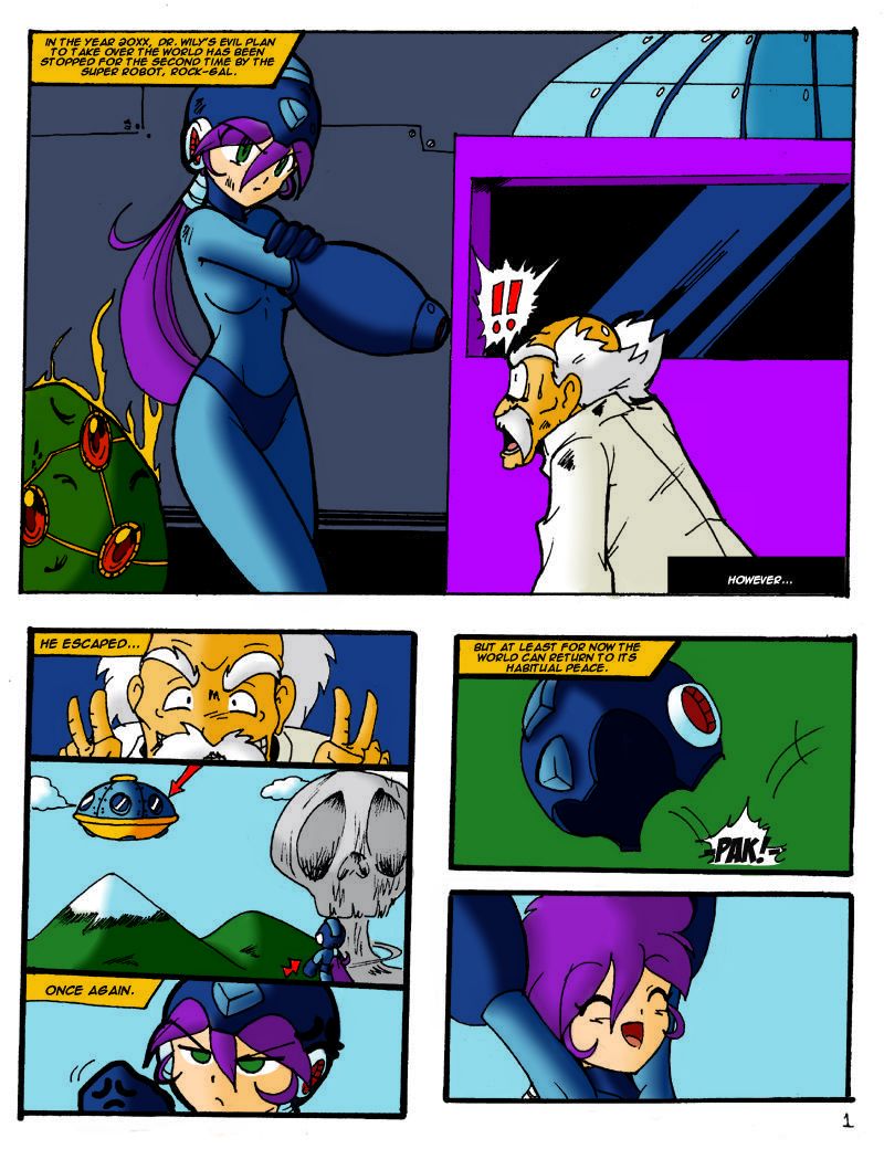 Rock-Gal #1 page 1 full