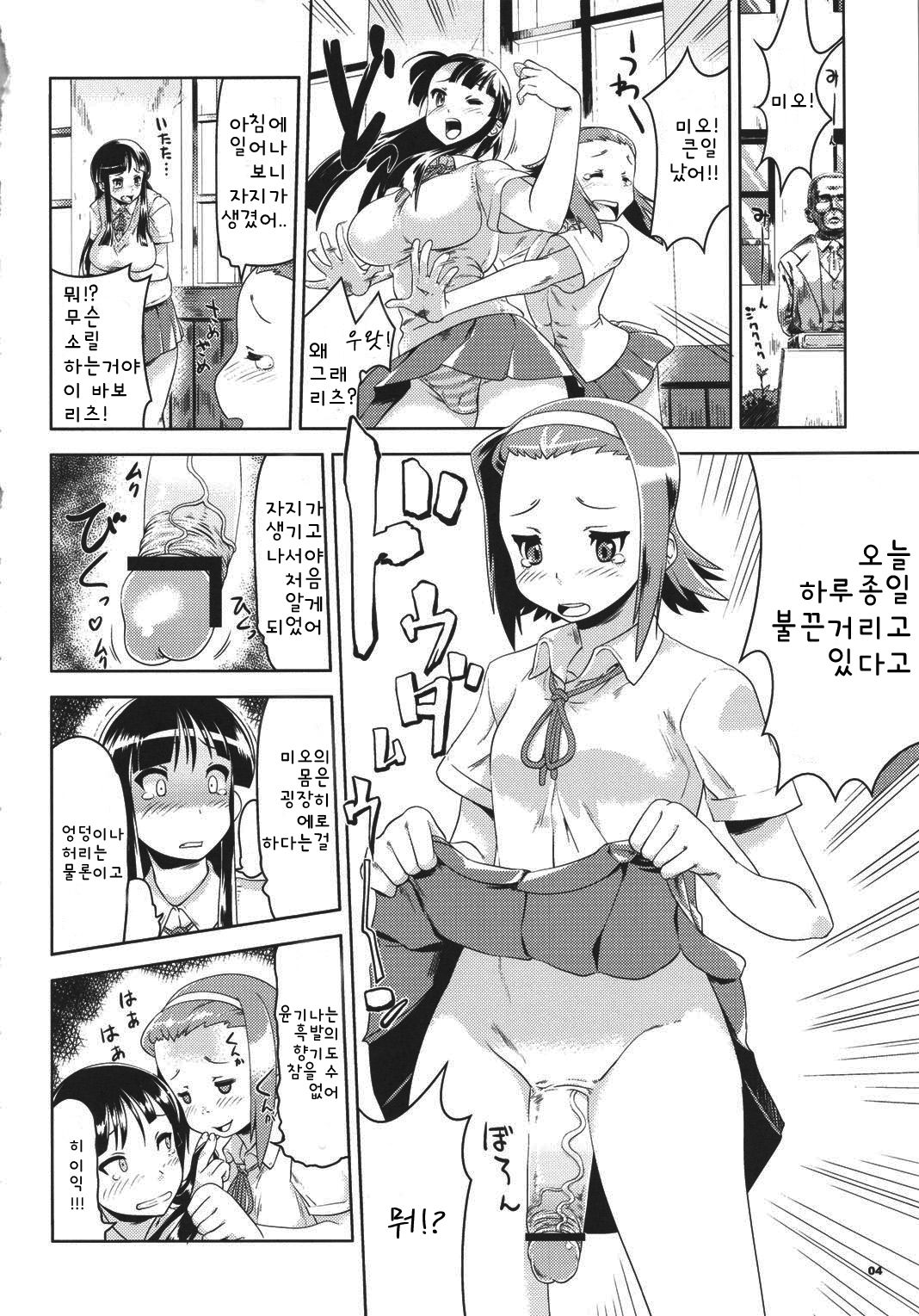K-ON Drill Futanari! page 3 full