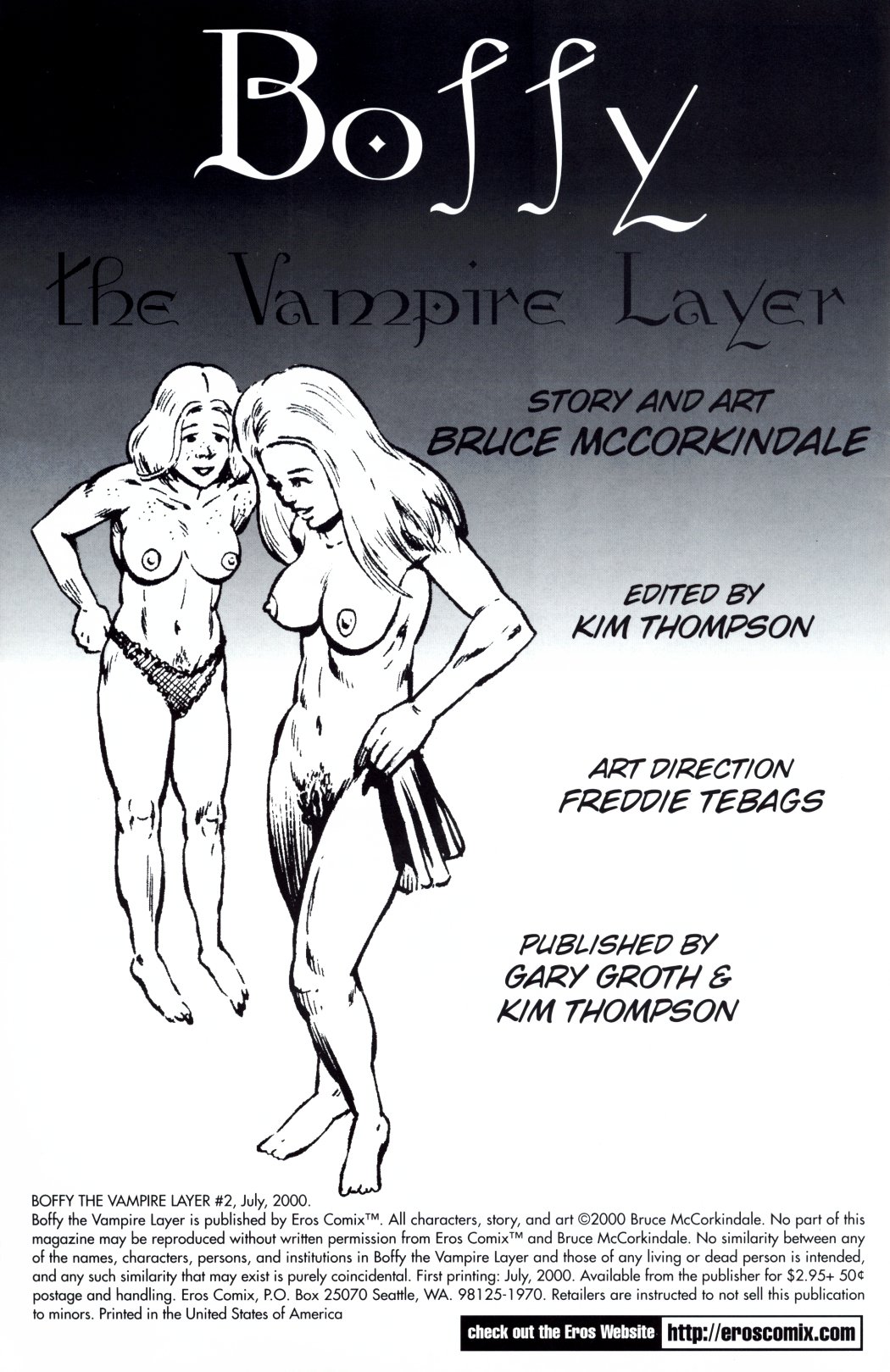 Boffy The Vampire Layer #2 page 2 full