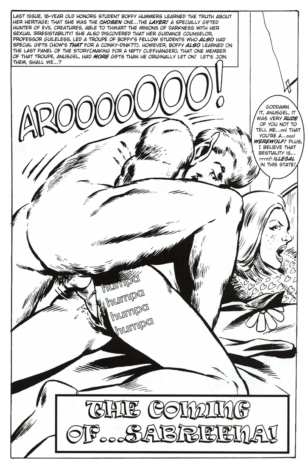 Boffy The Vampire Layer #2 page 3 full