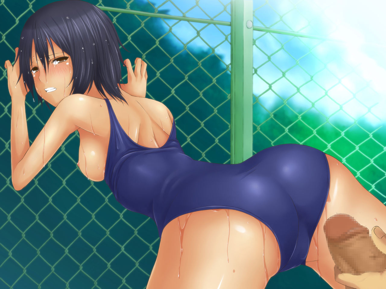 Dokodemo Dare to Demo Sex Kyokashou ~Gakuen no Subete no JK Nakadashi OK!! na Ichinichi~ page 8 full