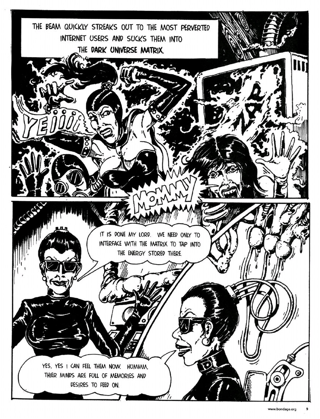 The Bonders - Book #4: Meet The Domamatrix page 10 full