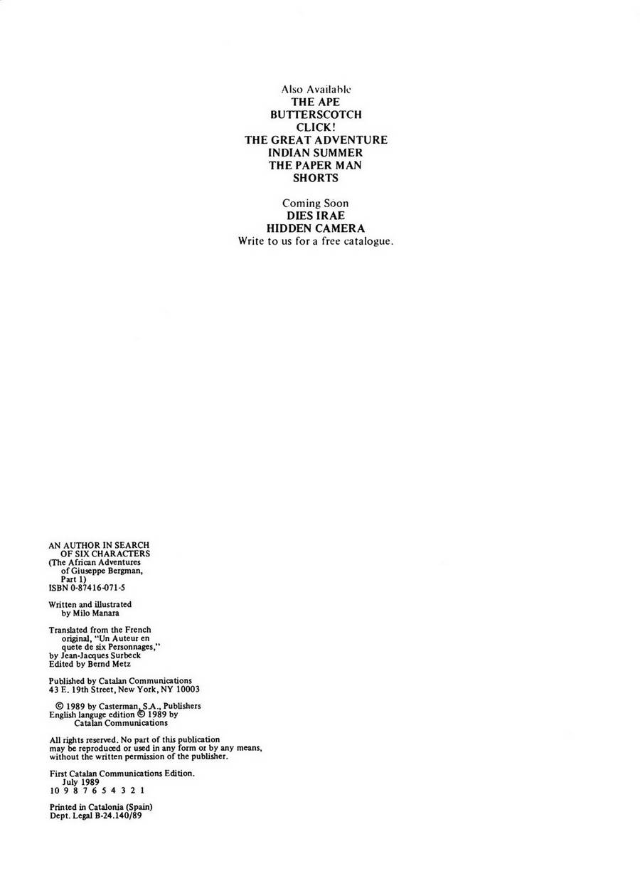 An Author in Search of Six Characters page 4 full