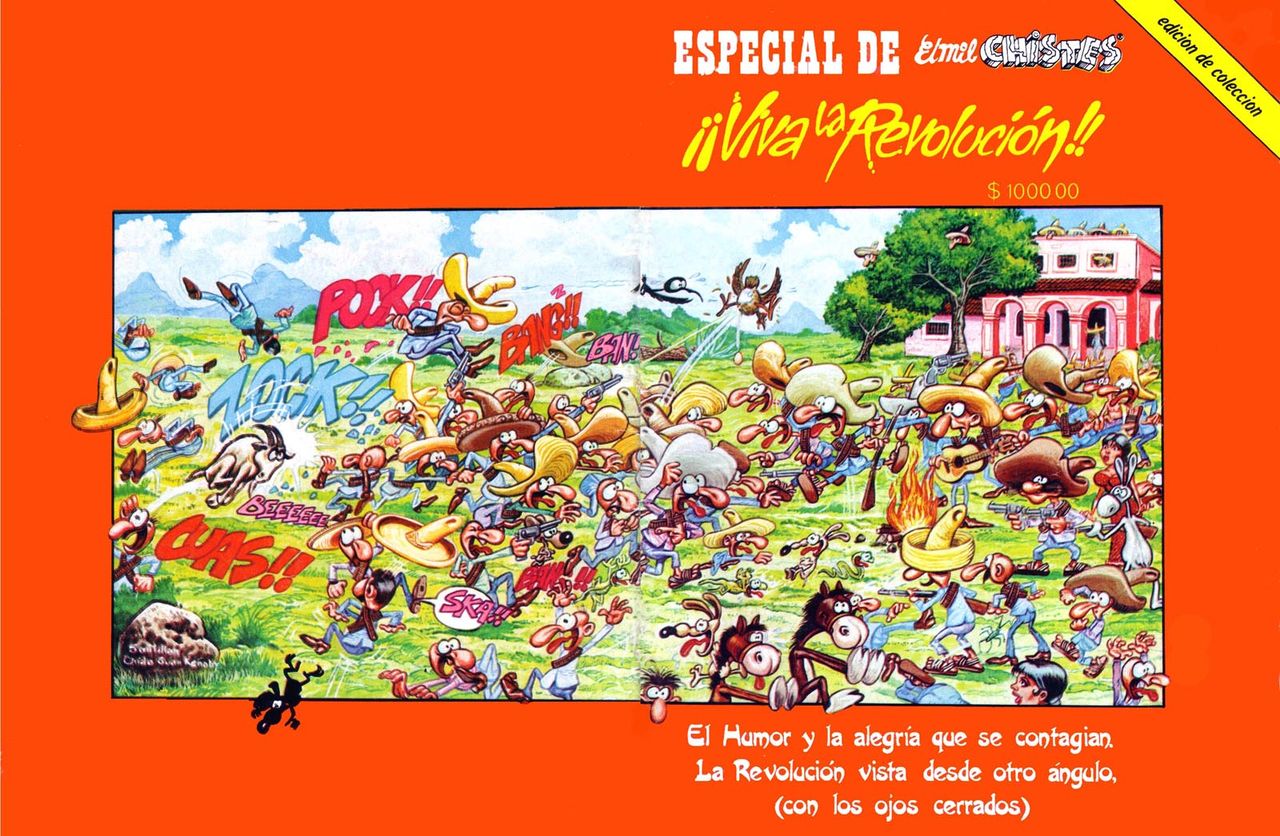 EL MIL CHISTES Especial de la Revoluci&oacute;n Mexicana page 1 full