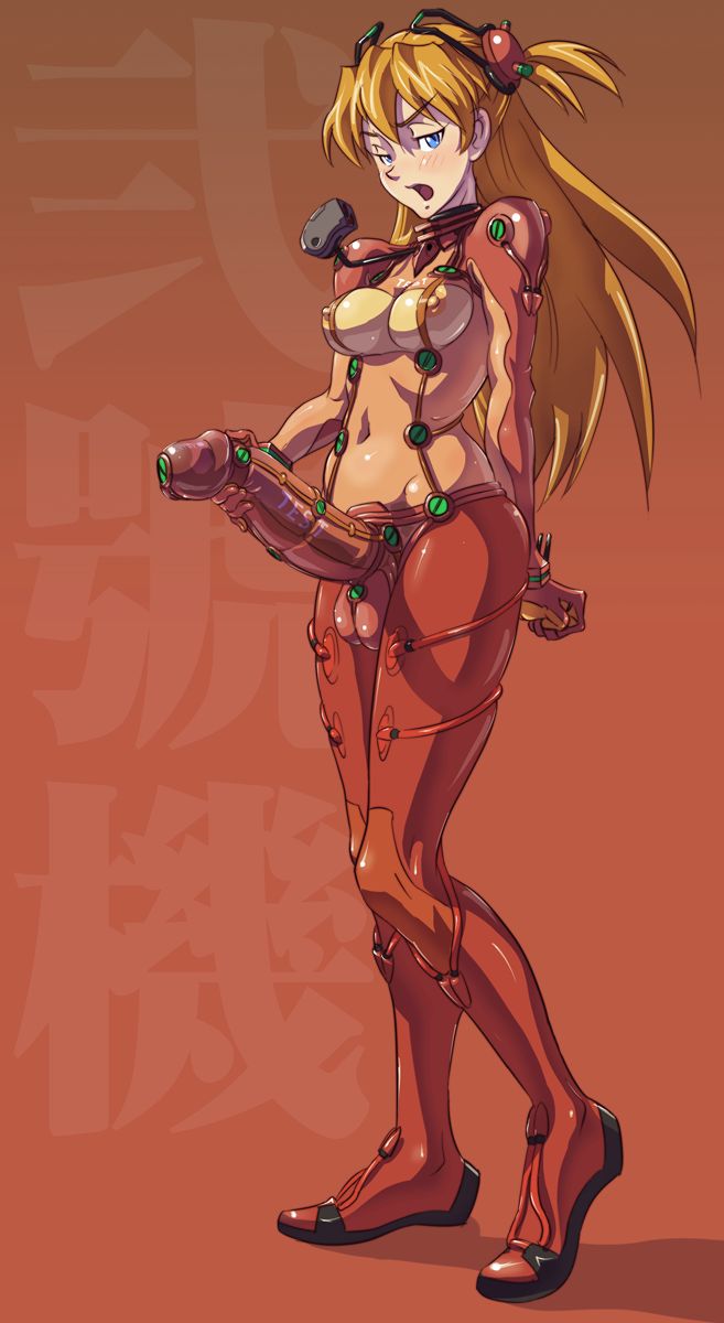 Dickgirls of Evangelion page 4 full
