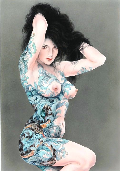 KANAME OZUMA-The Jaoanese tatoo art page 4 full