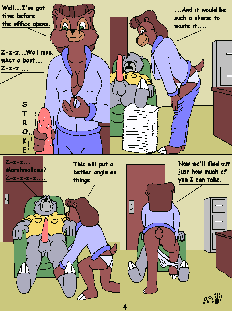 Tailspin Comix: Baloo Shows Becky the Long of It page 4 full