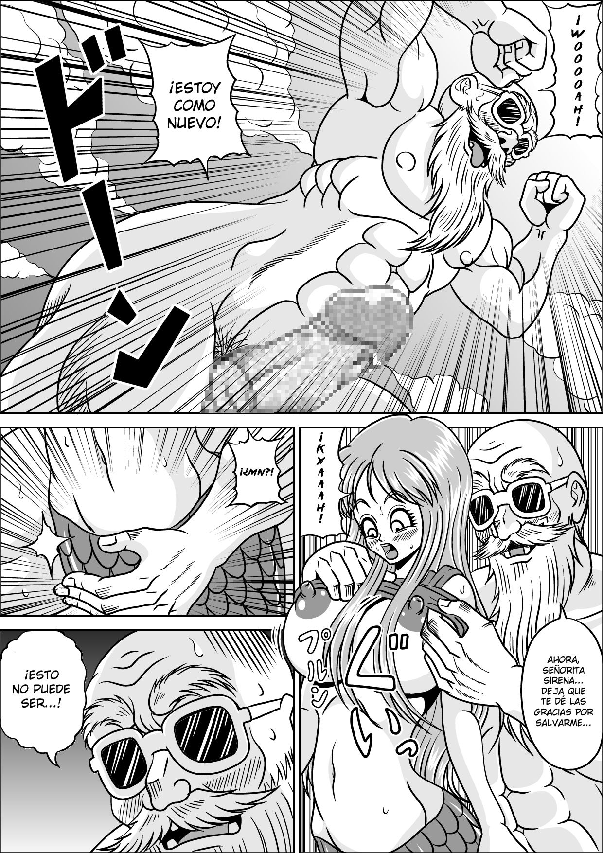 Kame-sennin's Ambitions 3 page 9 full