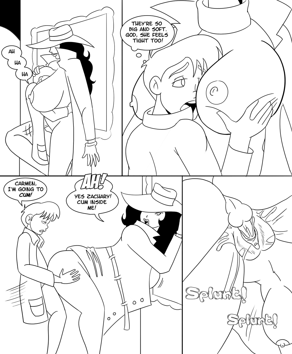Carmen Sandiego and Zack page 4 full