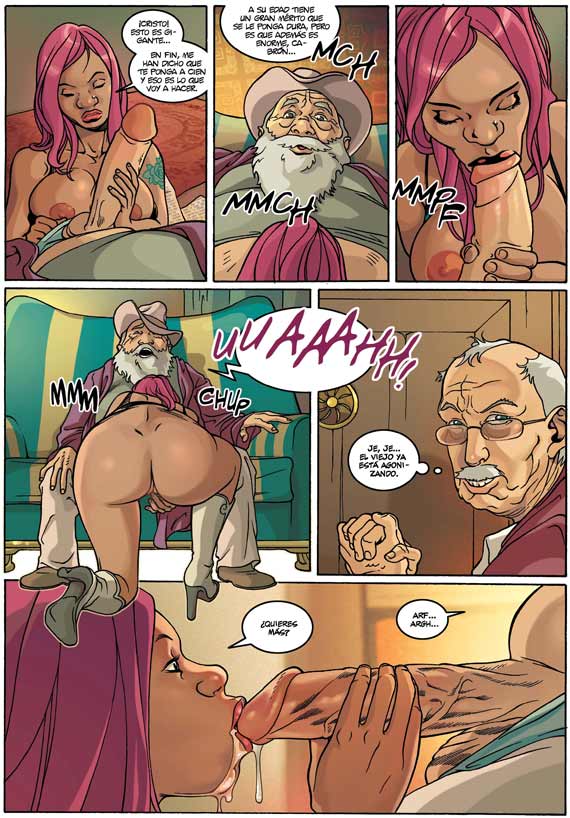 El Jueves - Pencomix - by Danide - Mabelle y el Sr. Zimmer - Spanish page 4 full