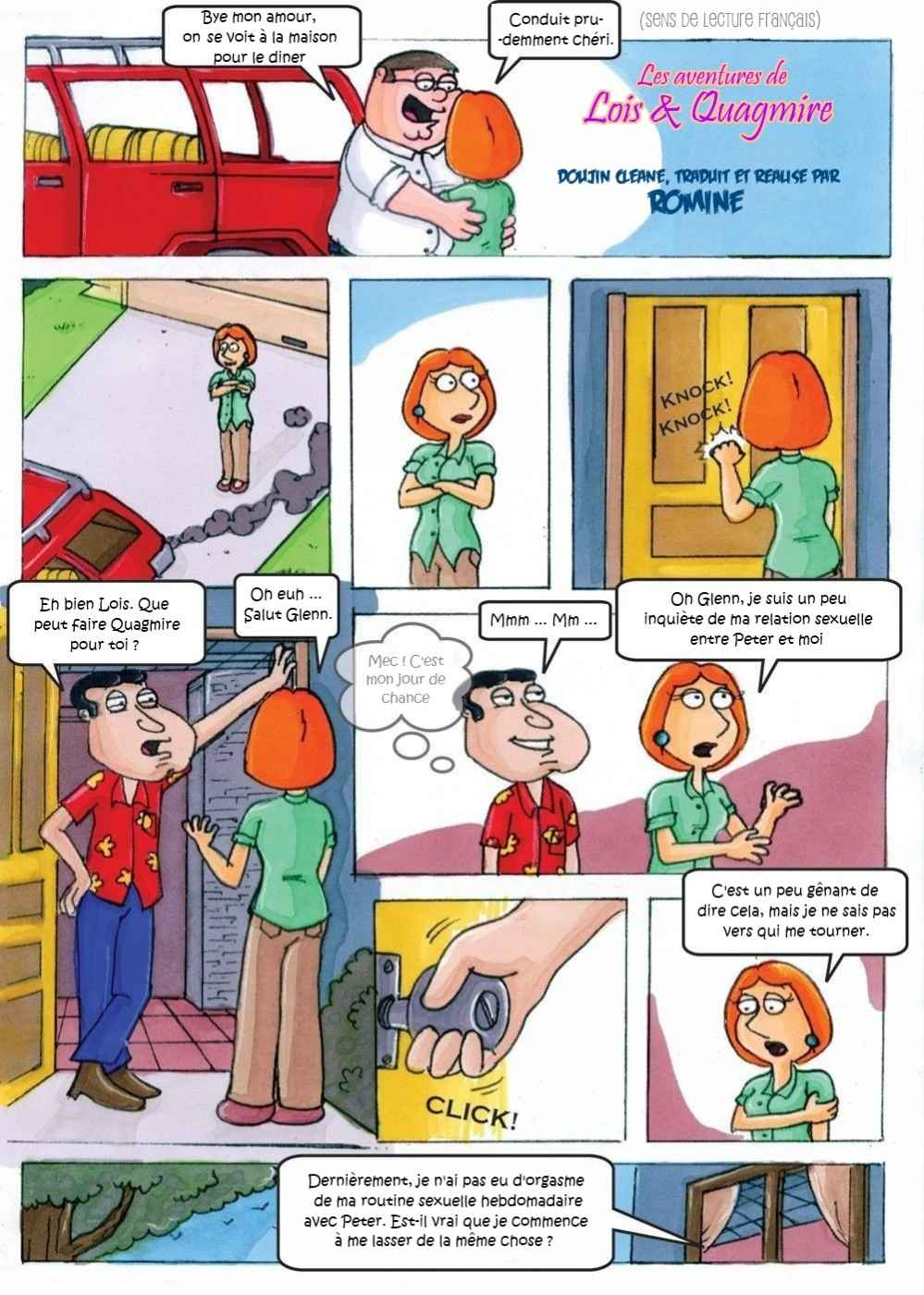 Les aventure de Lois et Quagmire page 1 full