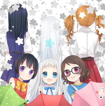 AnoHana, We Still Don't Know the Name of the Flower We Saw That Day. cover
