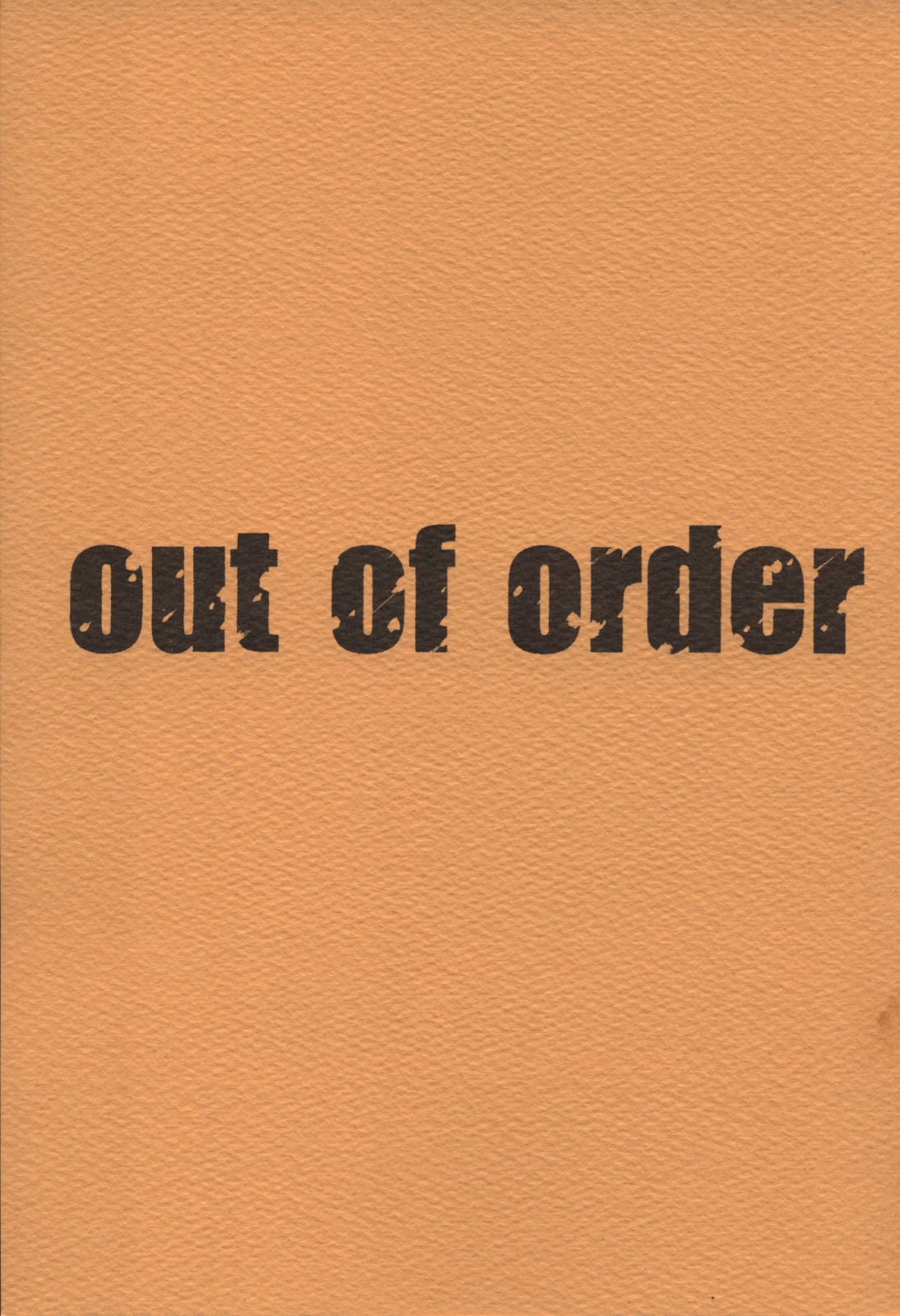 out of order page 1 full
