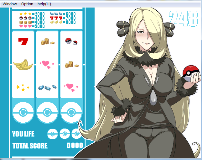 『　ドキドキシ○ナさん脱衣スロット　』 フリーゲーム） page 2 full