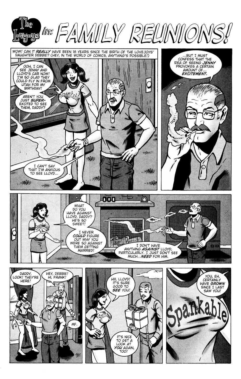 Here Come The Lovejoys: Father Fixation! #1 page 2 full