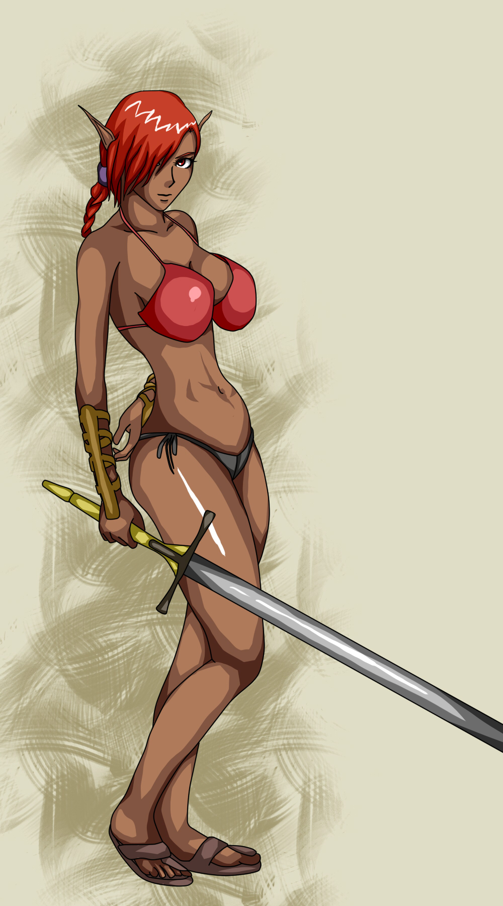 Orc ni Maketa Kasshoku Elf no Matsuro page 3 full