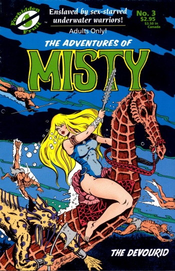 The Adventures of Misty #3 cover