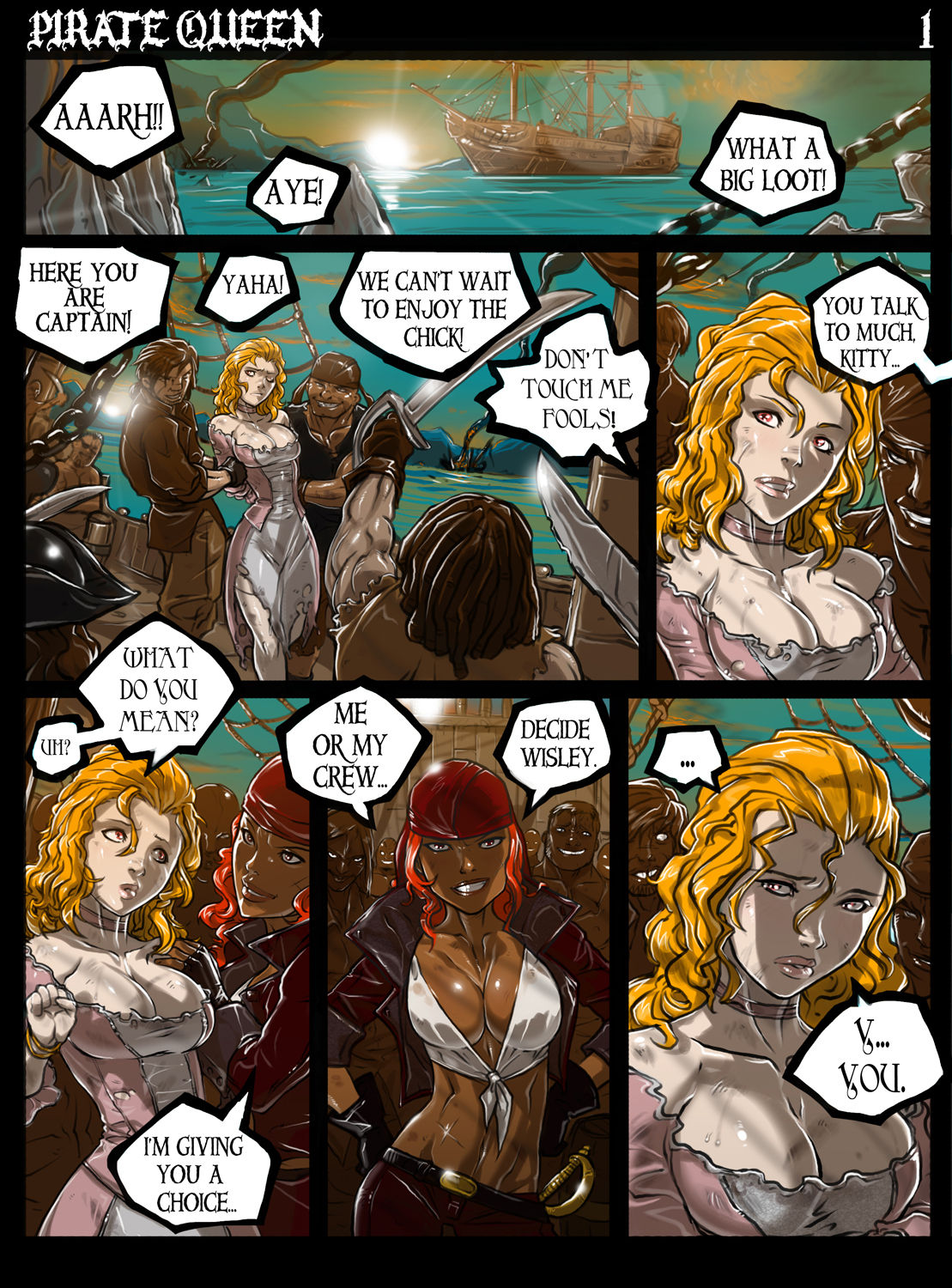 Pirate Queen page 1 full