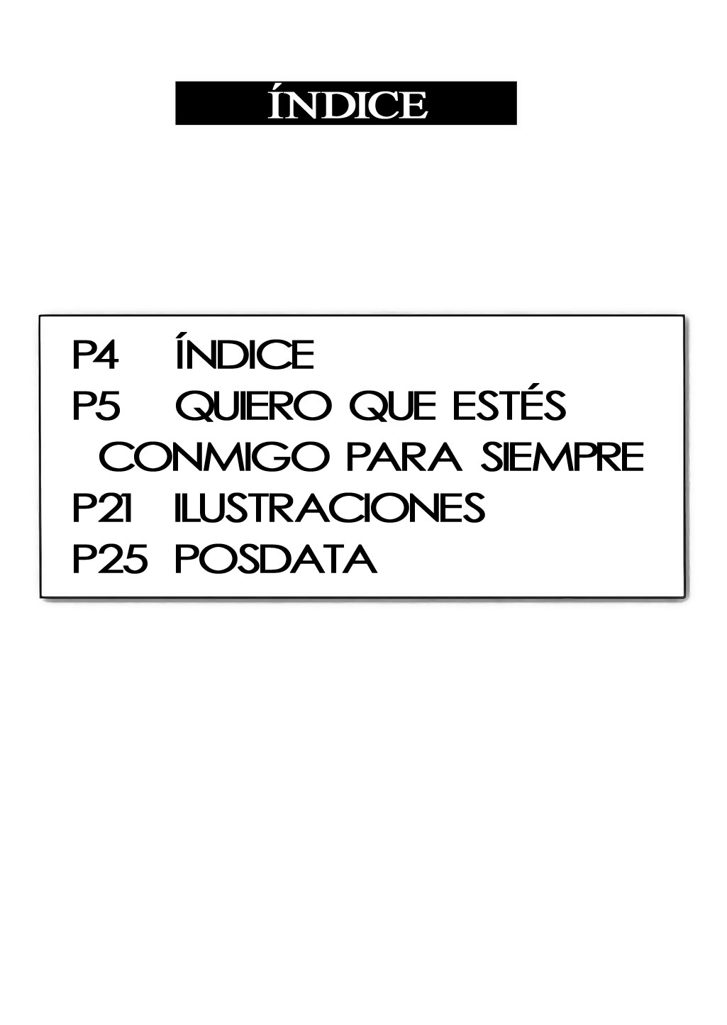 I want you to stay with me forever. ~Zutto Soba ni Ite Hoshii~ | Quiero Que Estés Conmigo Para Siempre page 5 full