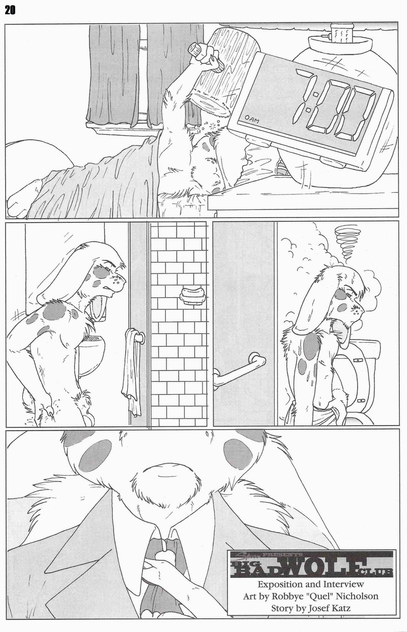 Big Bad Wolf Club page 1 full