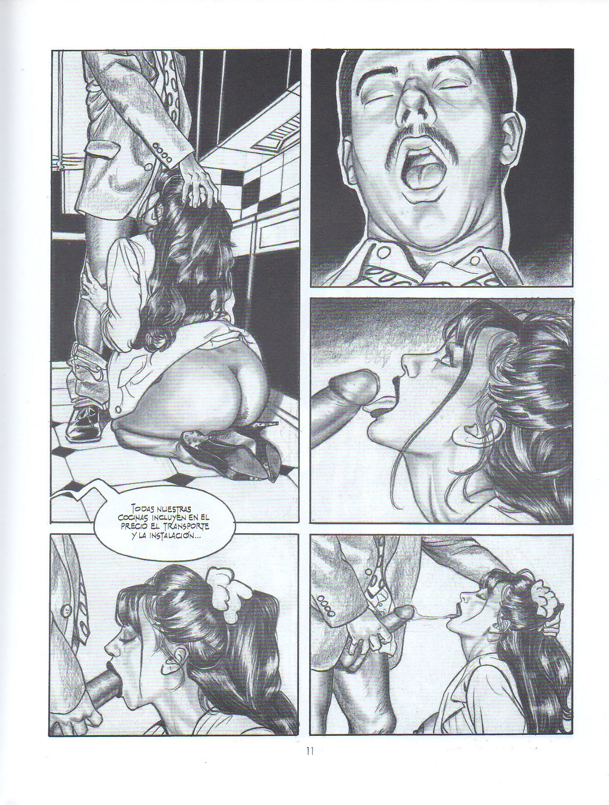 Striptease page 9 full