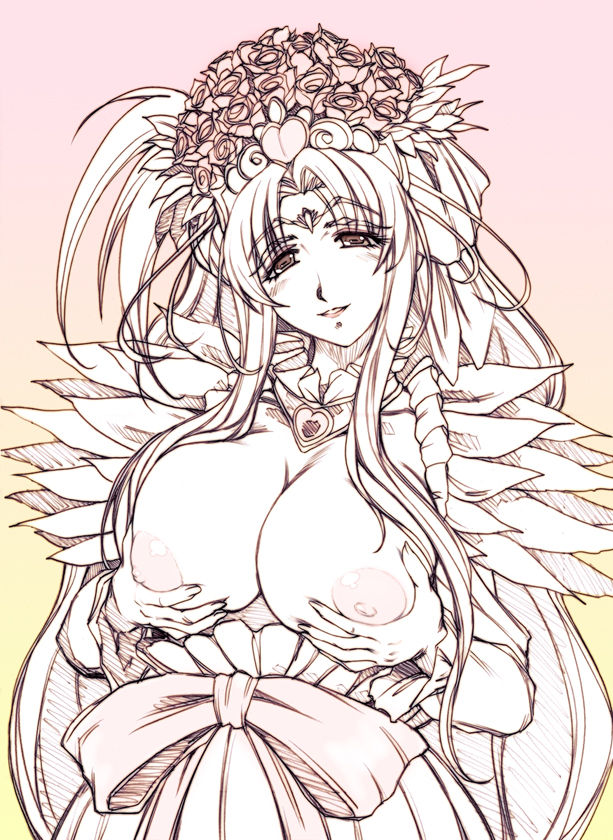 Huge breasts in black and white drawings. page 5 full