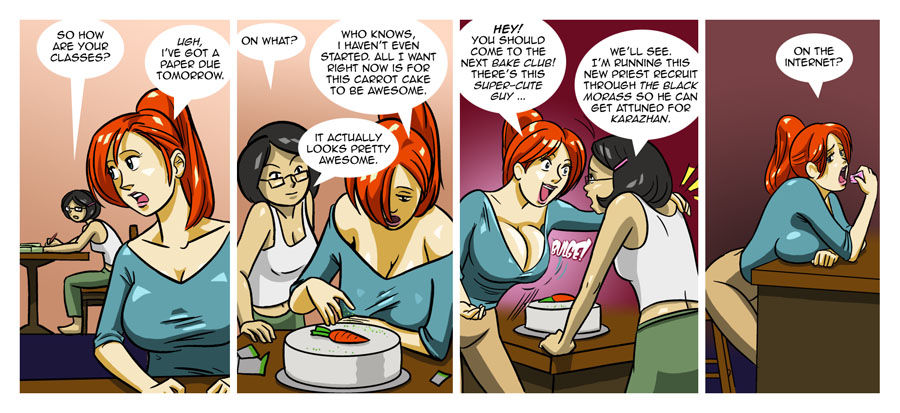 Craving Control 1-5 - Original Storyline; Halloween Special; Thanksgiving; Coming Apart at the Seams; The Lap of Luxury + Incomplete Miscellaneous page 6 full