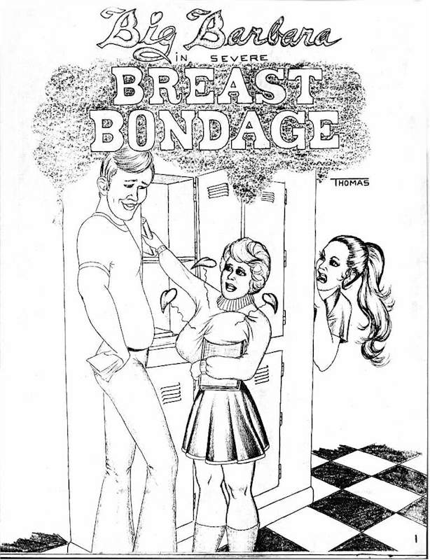 Thomas - Big Barbara in Severe Breast Bondage page 1 full