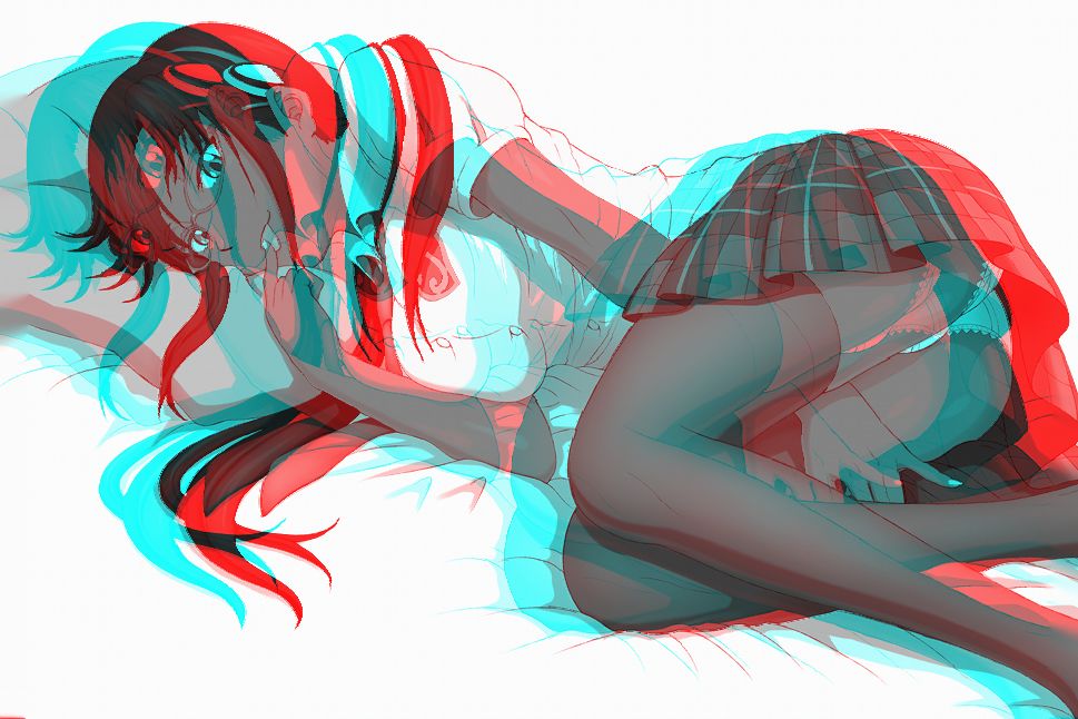 Anaglyph 3D Girls 1. page 8 full